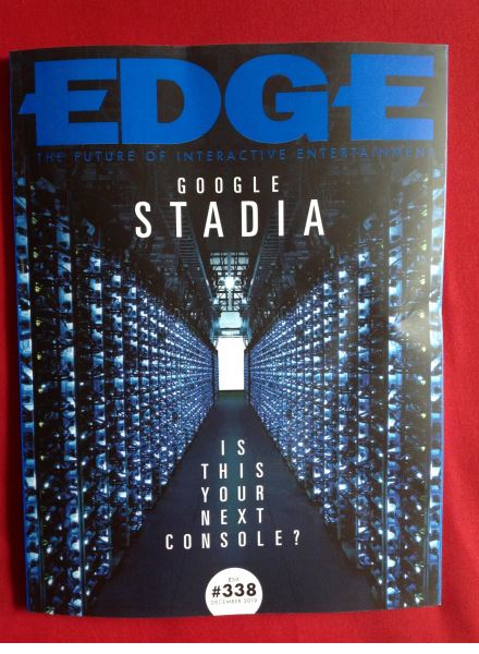 EDGE оценил Gears 5, Borderlands 3, Daemon x Machina и другие новинки, на обложке - Google Stadia